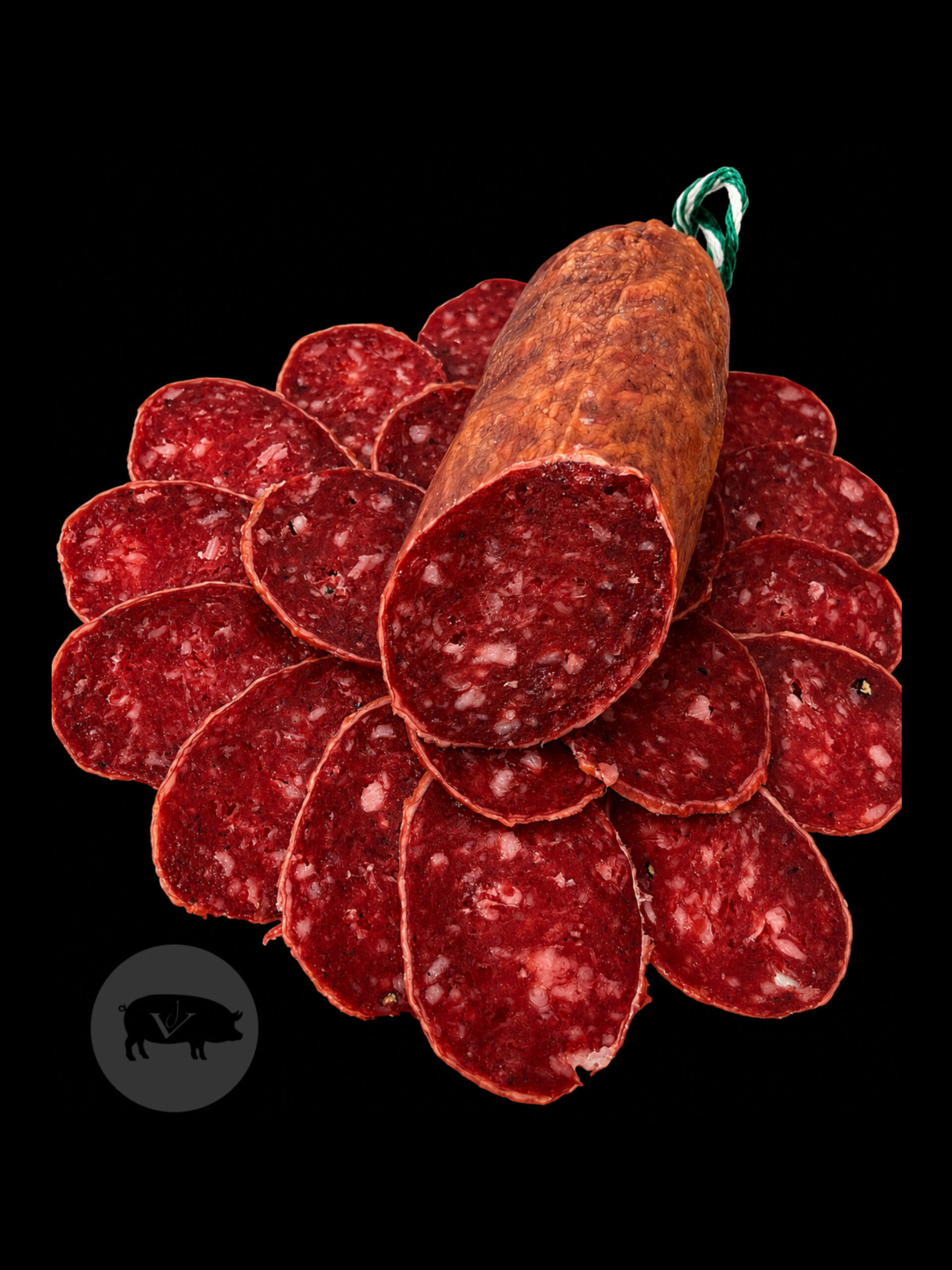 Salchichón de Aguardiente Ibérico de Bellota - Imagen 4