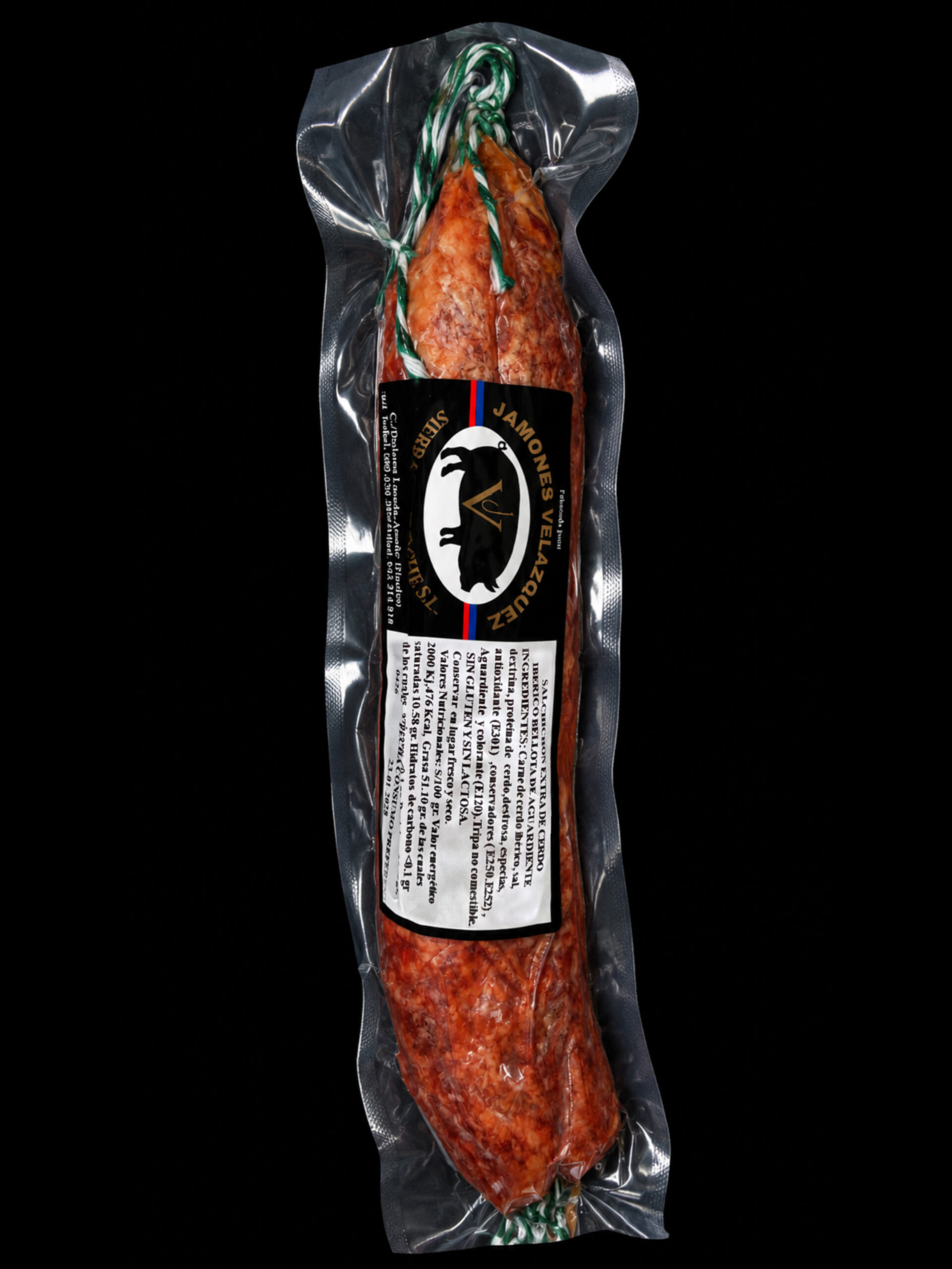 Salchichón de Aguardiente Ibérico de Bellota - Imagen 5