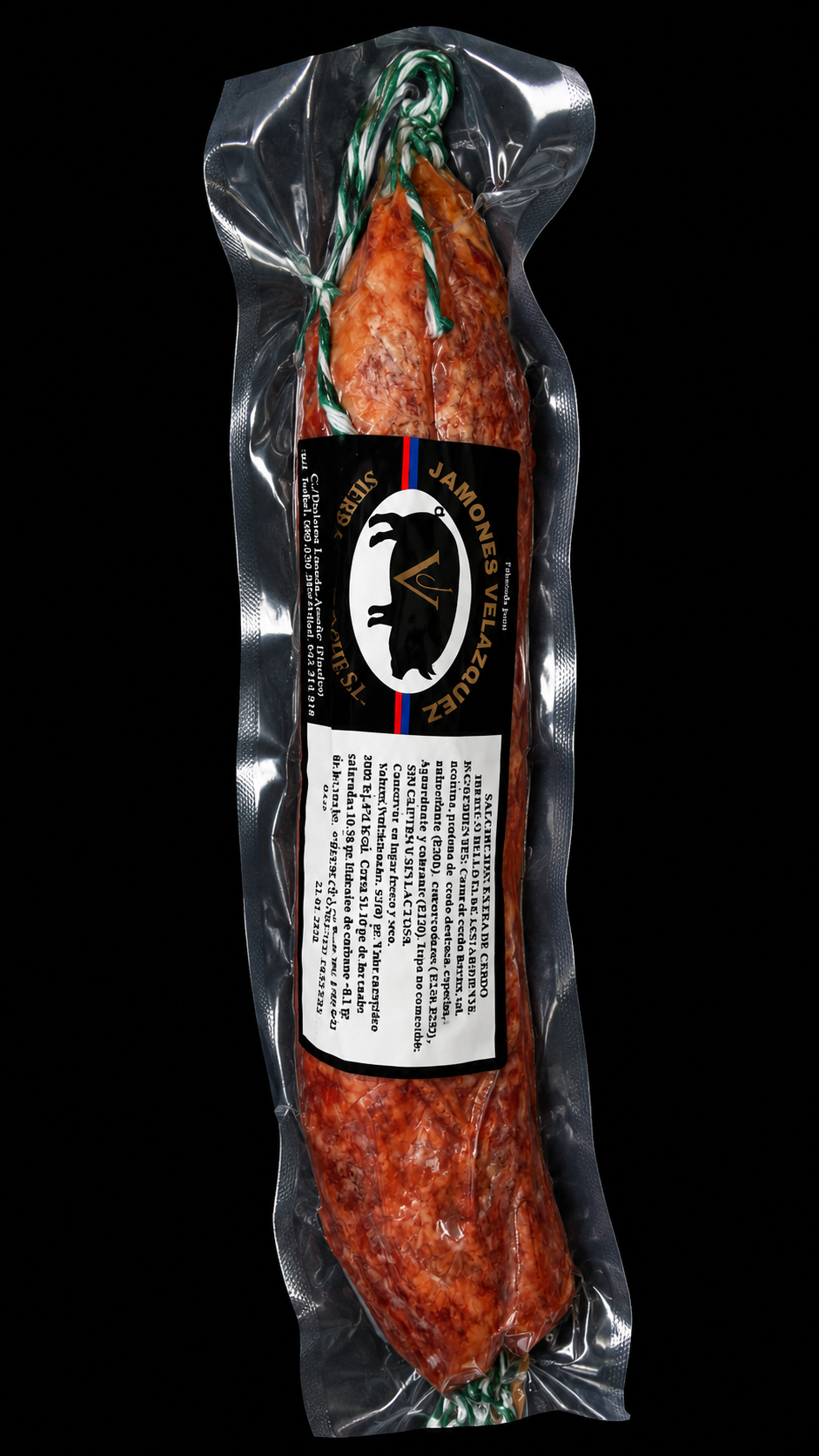 Salchichón de Aguardiente Ibérico de Bellota - Imagen 2