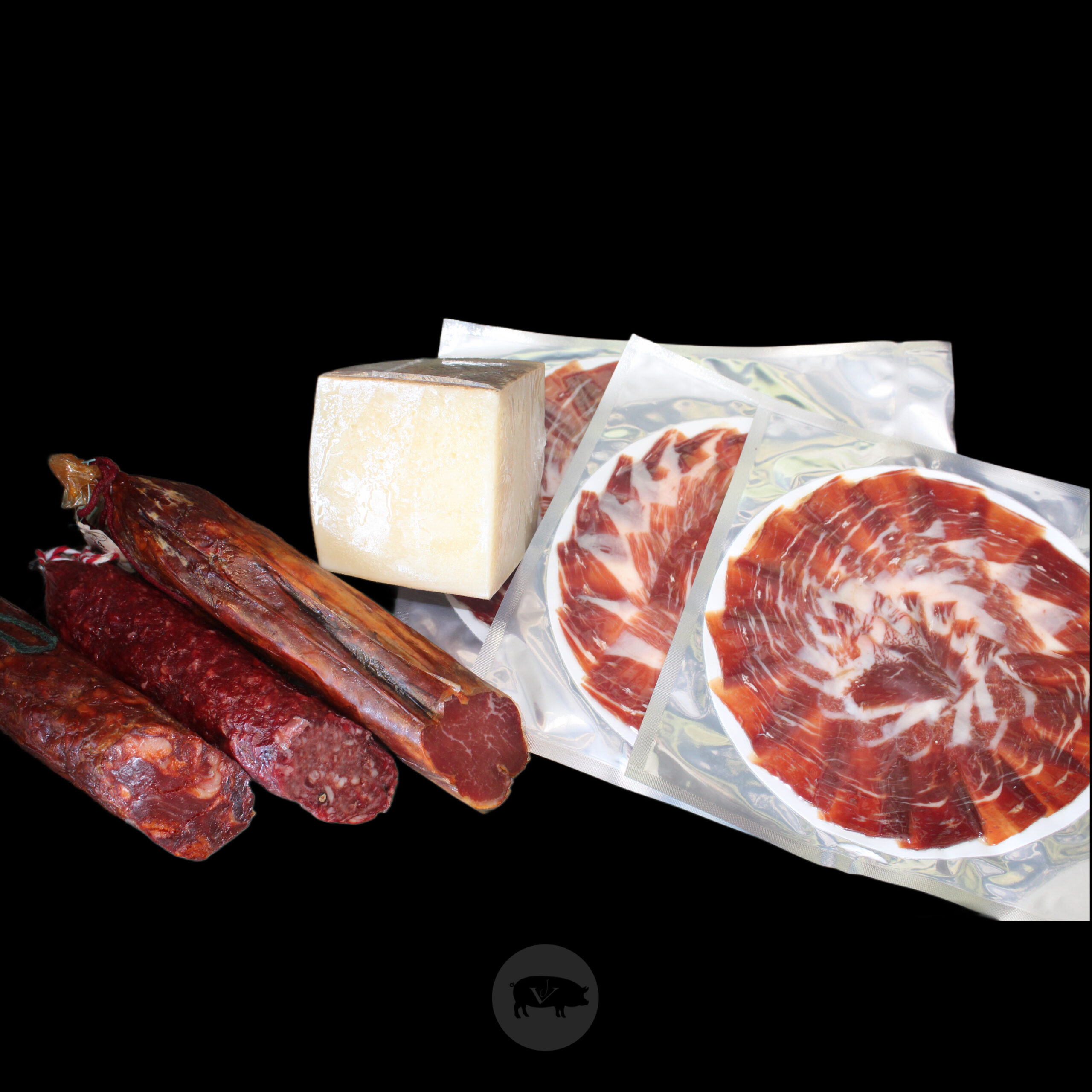 LOTE VELÁZQUEZ 1 SELECCIÓN DE EMBUTIDOS IBÉRICOS - Imagen 2