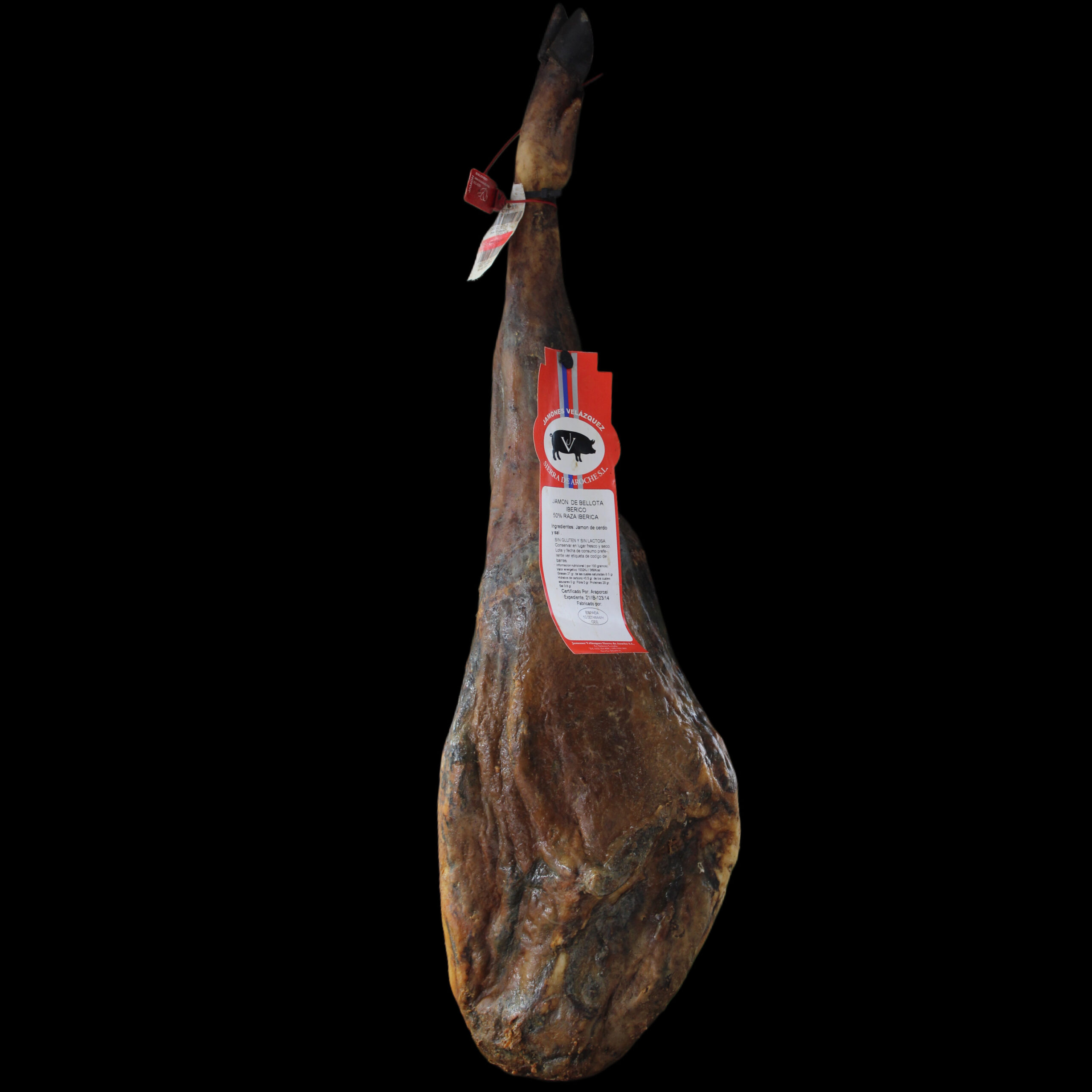 JAMÓN DE BELLOTA IBÉRICO 50% RAZA IBÉRICO