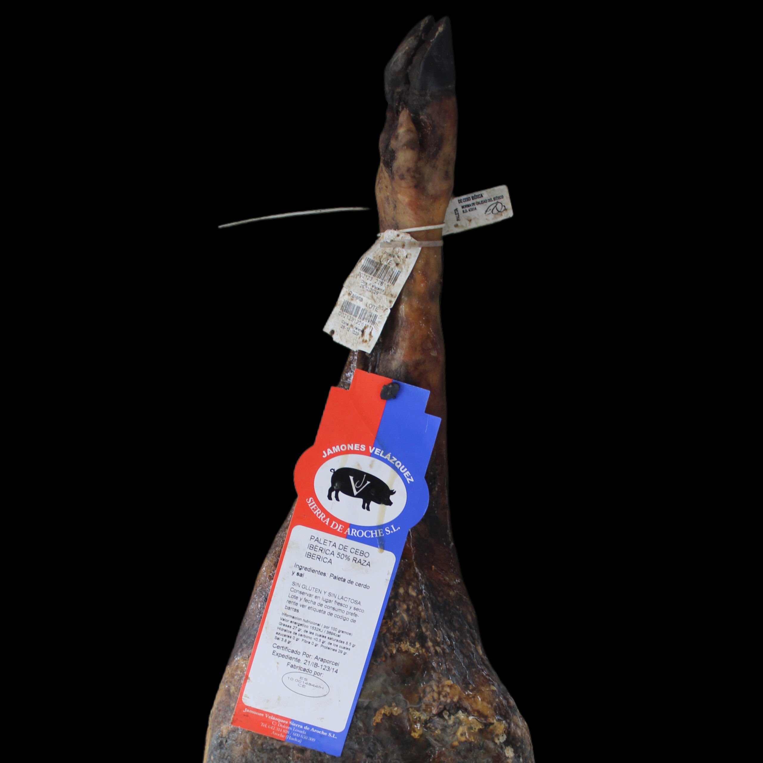 PALETA CEBO IBÉRICA 50% R.I. - Imagen 2