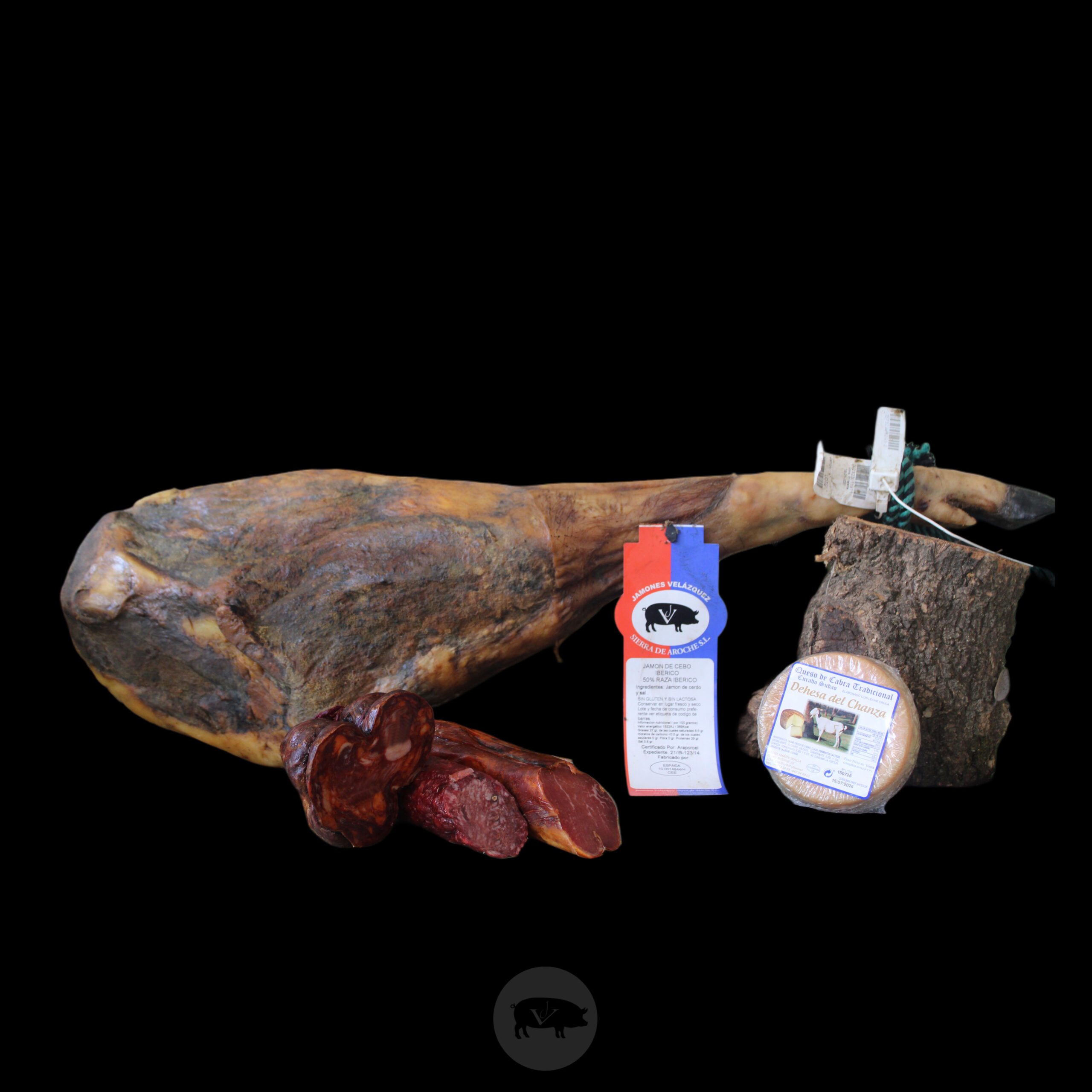 LOTE VELÁZQUEZ 3 JAMÓN CEBO 50% RI