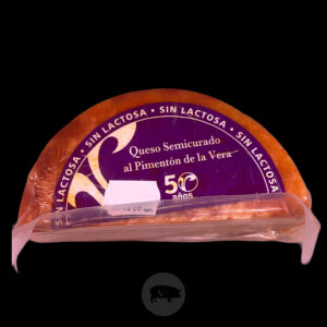 QUESO SEMICURADO AL PIMENTÓN DE LA VERA - SIN LACTOSA