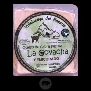 CUÑA DE QUESO SEMICURADO DE CABRA PAYOYA - LA COVACHA